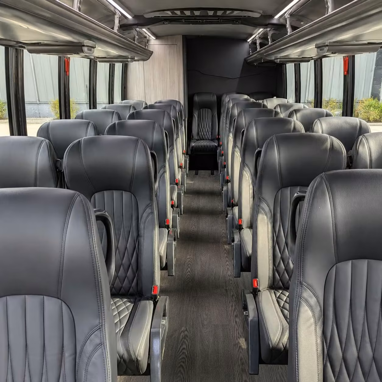 30 passenger minibus interior