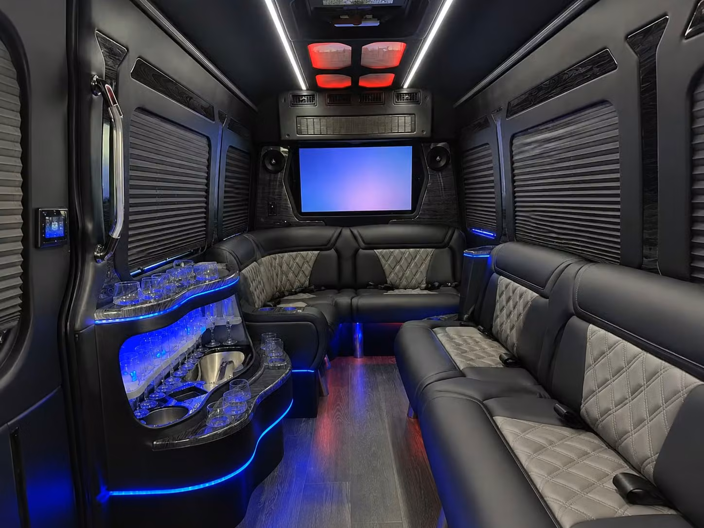 sprinter limousine inside