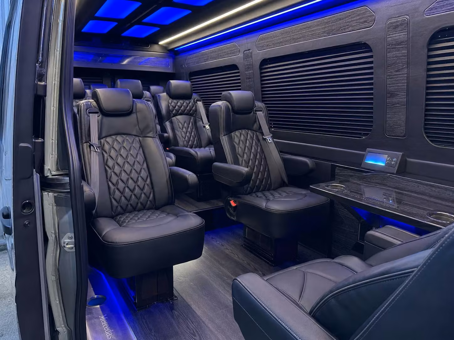 sprinter van transportation for groups and events across tacoma