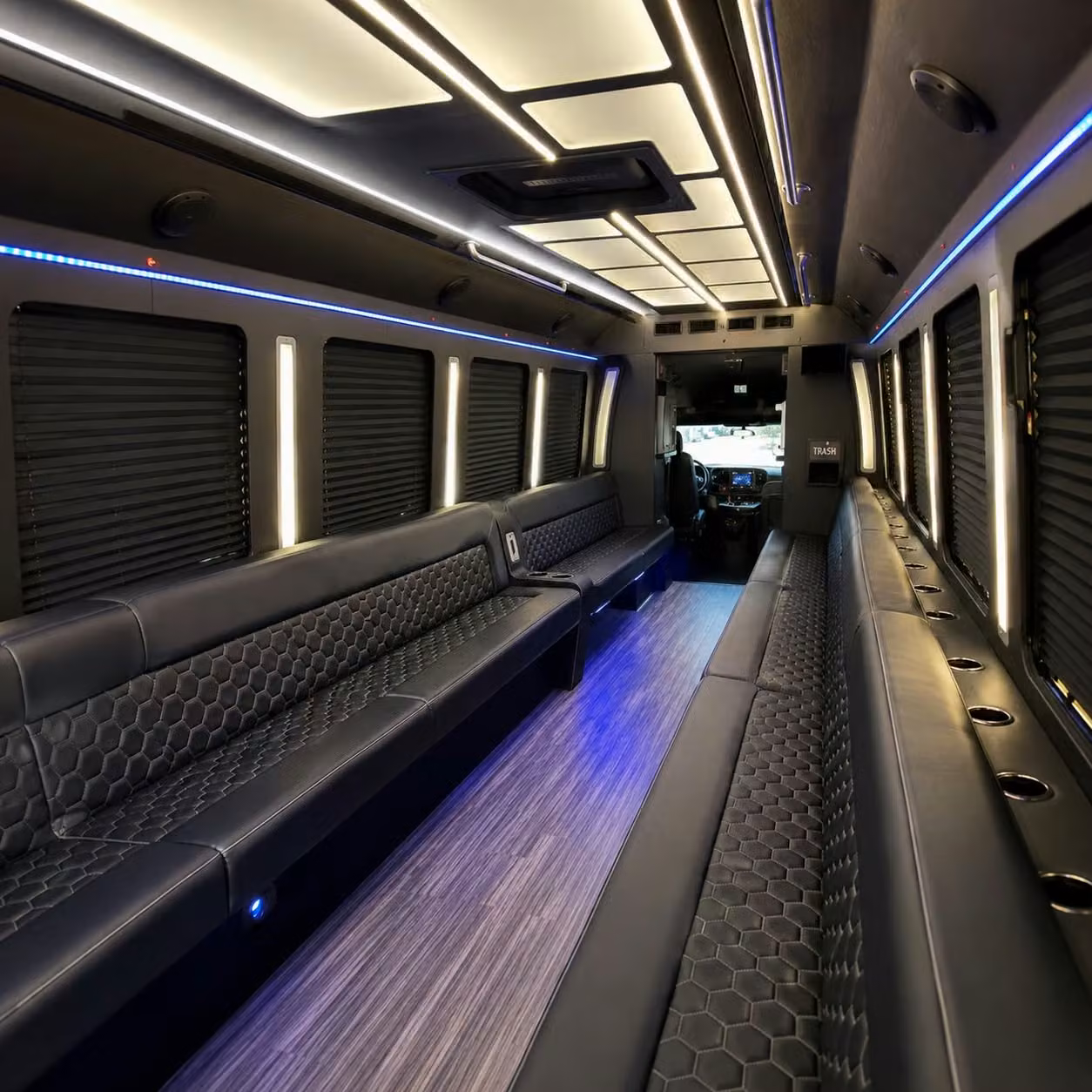 tacoma party buses for prom night led lights sound systems and the full experience