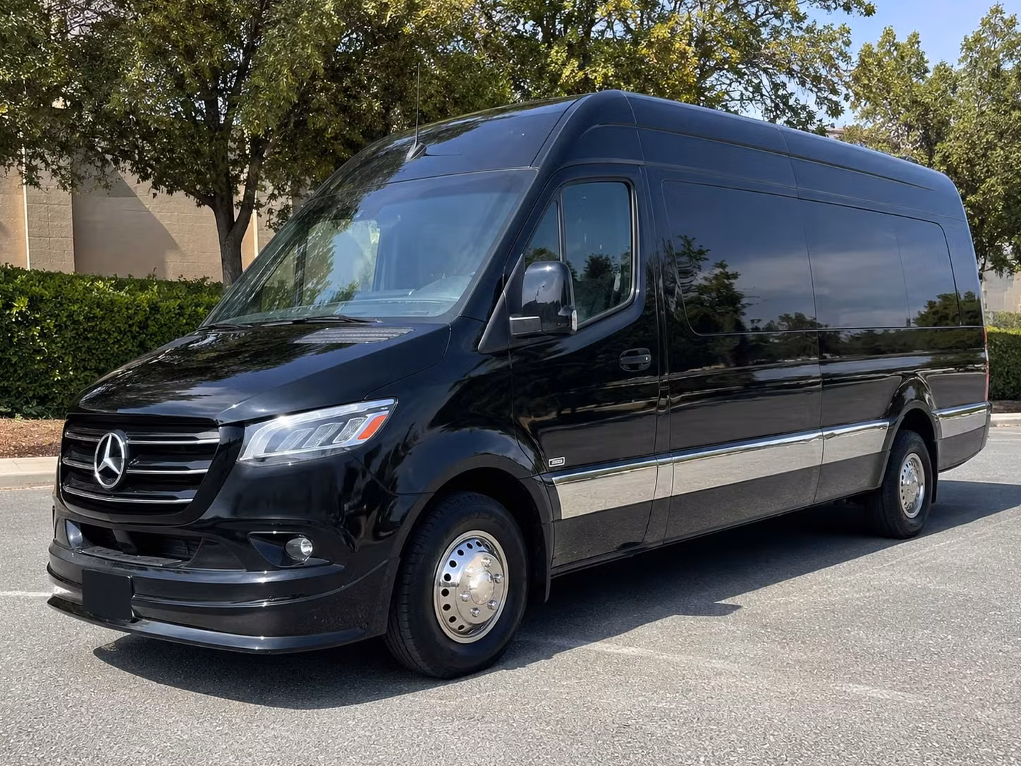 tacoma sprinter van rental with driver